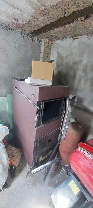 Пиролизний твердотопливный котел довгого горіння