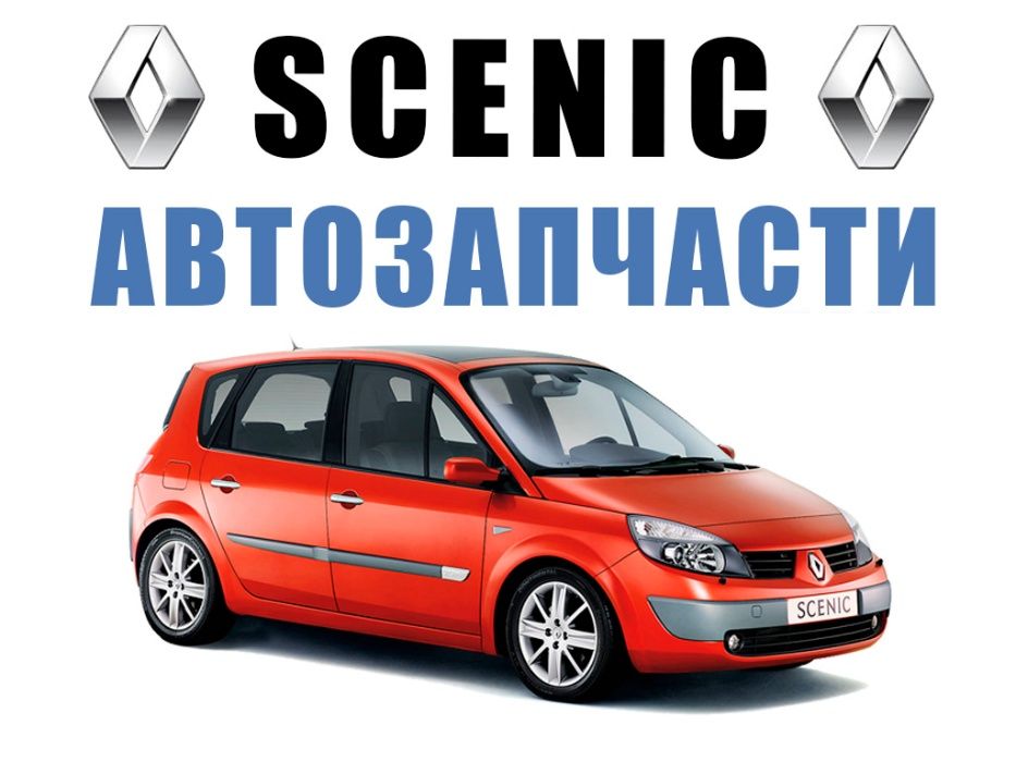 Бампер задній RENAULT SCENIC 2 (2003-2009)