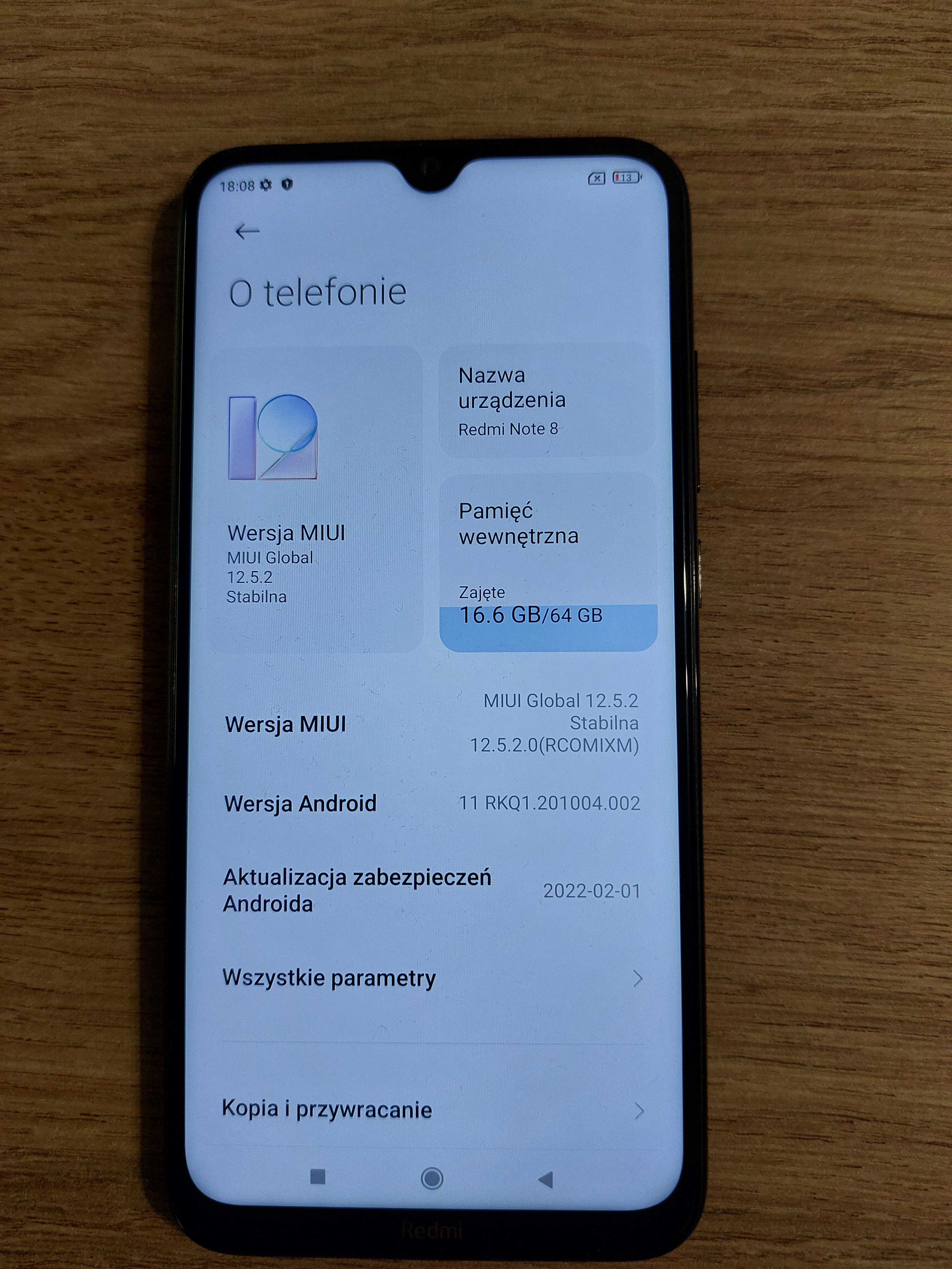 Xiaomi Redmi Note 8 4GB/64GB Space Black