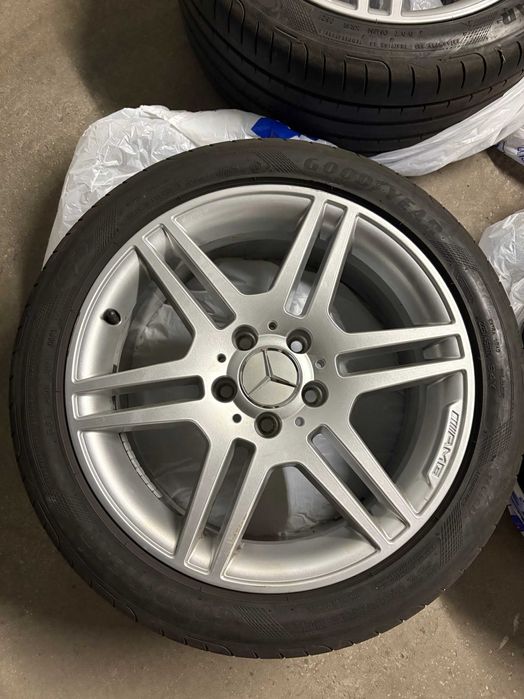 Felgi + Opony Mercedes C-Klasa AMG 17" 8