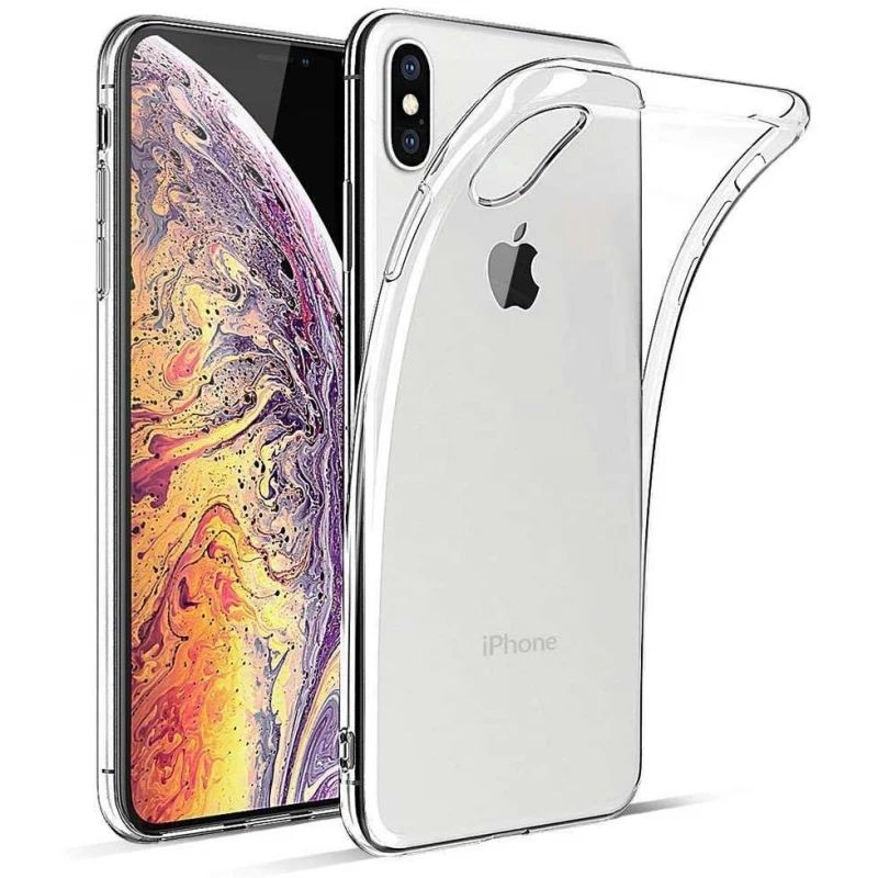 Прозрачный TPU чехол для iPhone на X/XR/XS Max