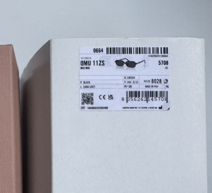 Сонцезахисні окуляри Miu Miu MU 11ZS 16K5S0