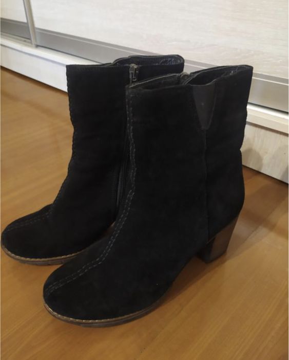 Черевики жіночі замшеві