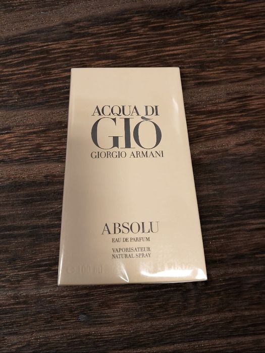Giorgio Armani – Acqua di Giò Absolu