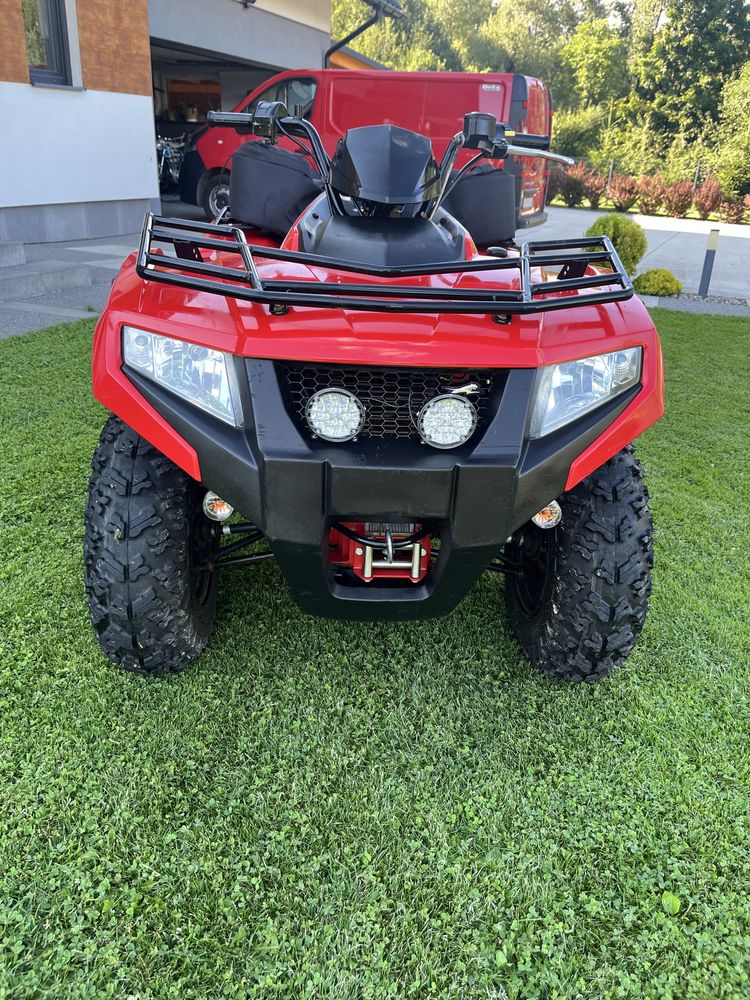 Arctic cat 400 alterra 2016 naped 4x4 nowe opony quad