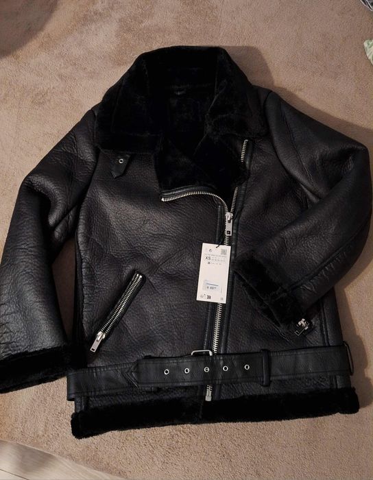 Kurtka damska jesienno zimowa "Pilotka"