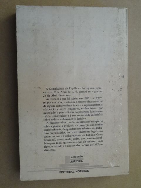 Constituição da República Portuguesa de J.L. Pereira Coutinho