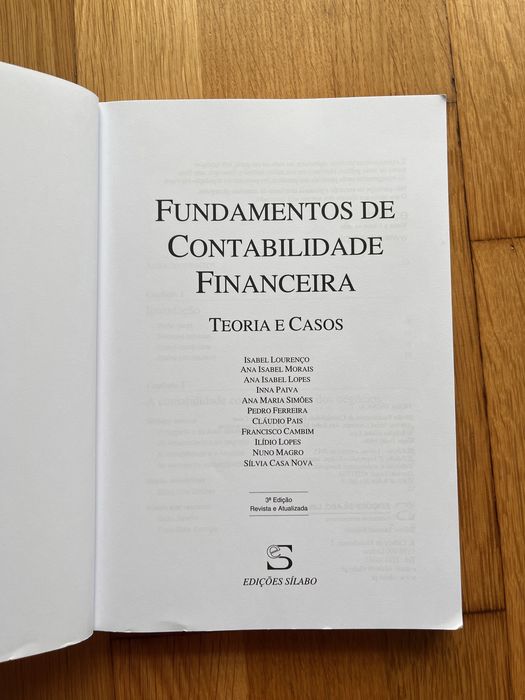 Livro Fundamentos de Contabilidade Financeira