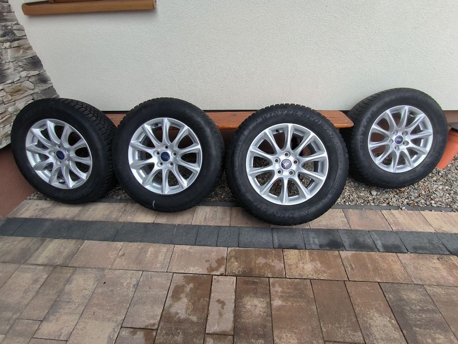 Alufelgi z oponami zimowymi 215/65/R16 Ford Mondeo c max focus