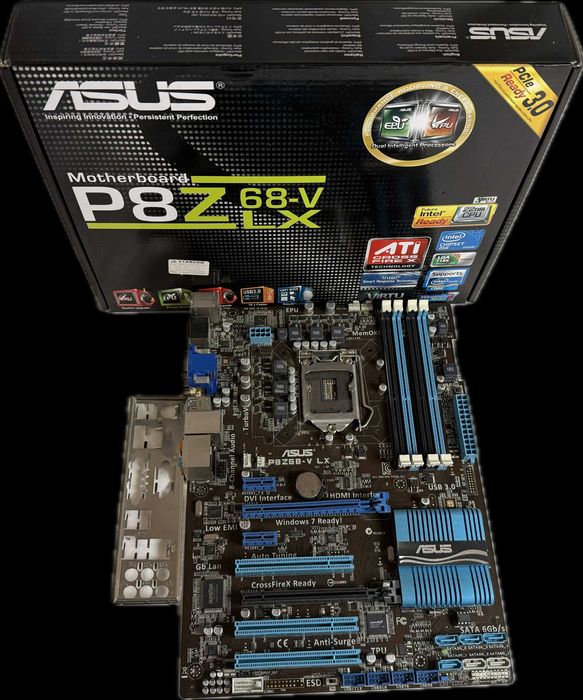 Płyta główna Asus P8Z68-V LX LGA 1155 DDR3 BOX