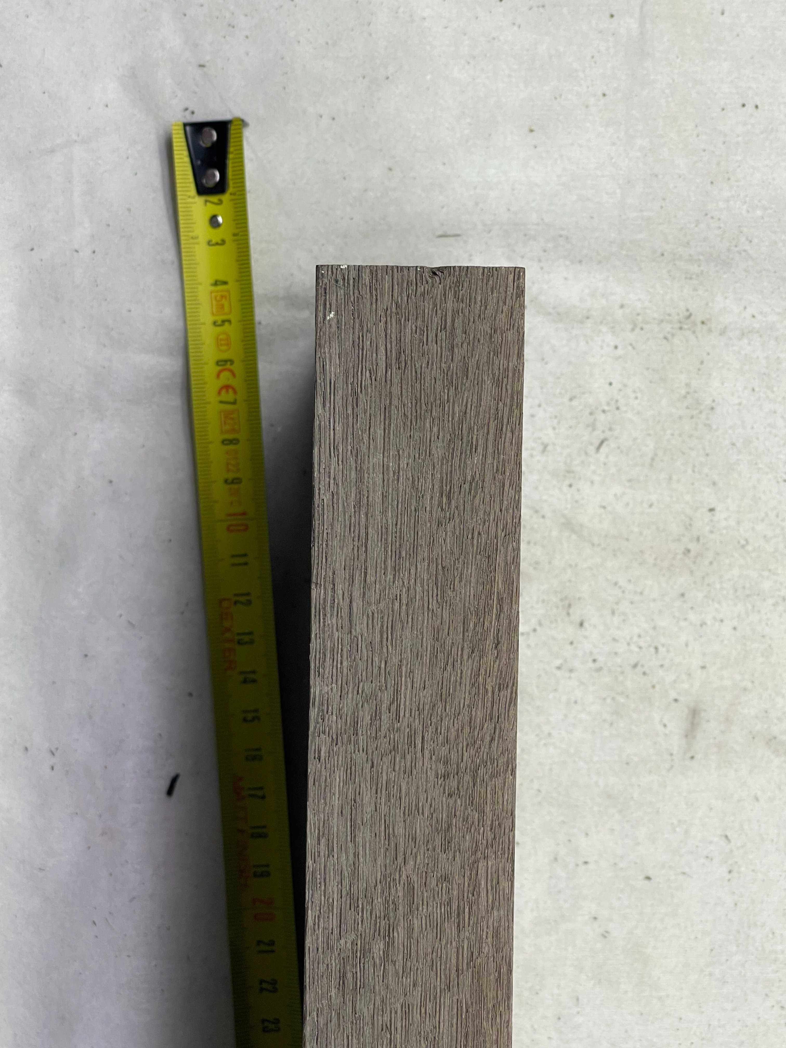 Blok drewna: czarny dąb 245x165x40 mm – PREMIUM