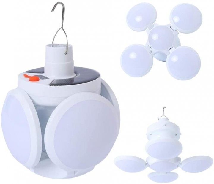 Фонарь для кемпинга аккумуляторный на солнечной панели BL 2029 + Solar