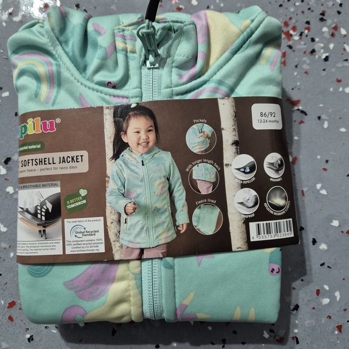 Softshell, nowa, dziewczęca