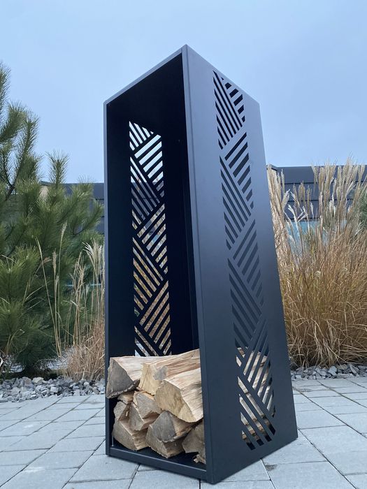 Дровник лофт,підставка для дров,візок для дров,дровник металевий