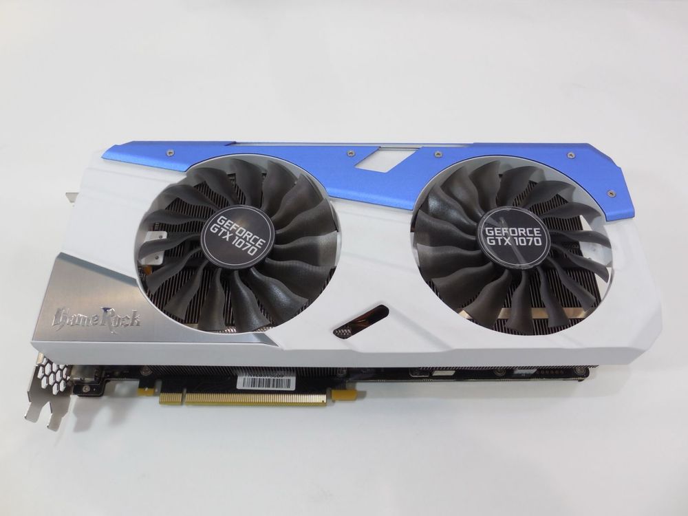 Відеокарта Palit GTX 1070 Game Rock 8GB GDDR5 (NE51070S15P2-1041G) Б/В