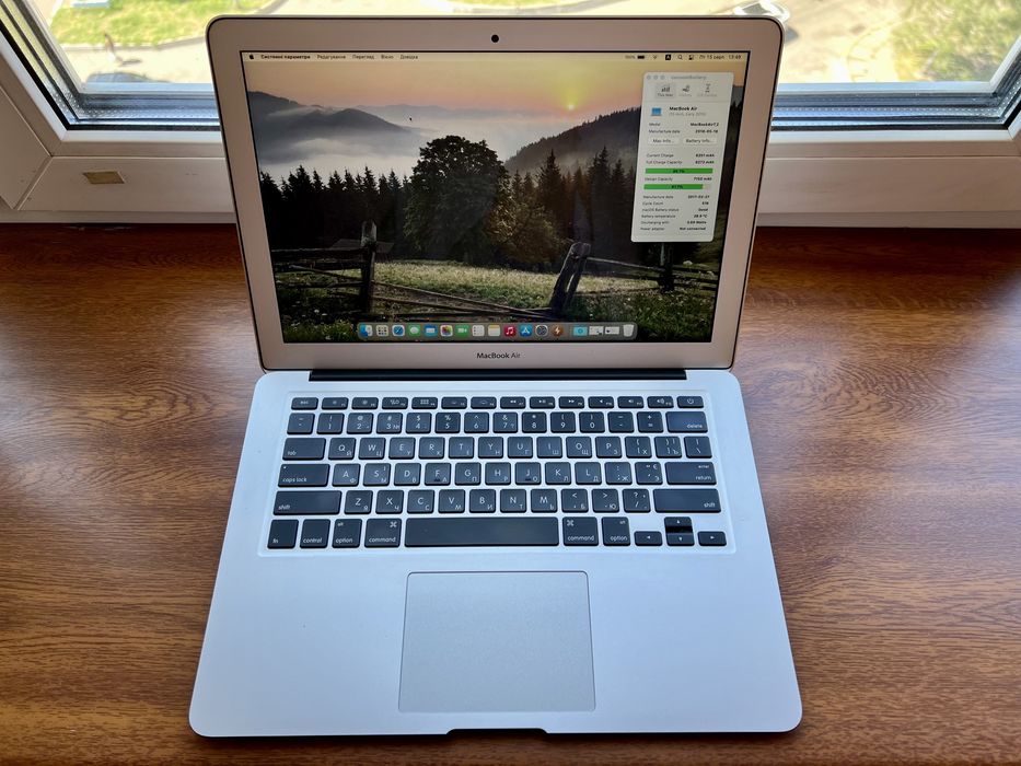 БАТАРЕЯ 8 годин MacBook Air 13 A1466 2015, 8/128Гб