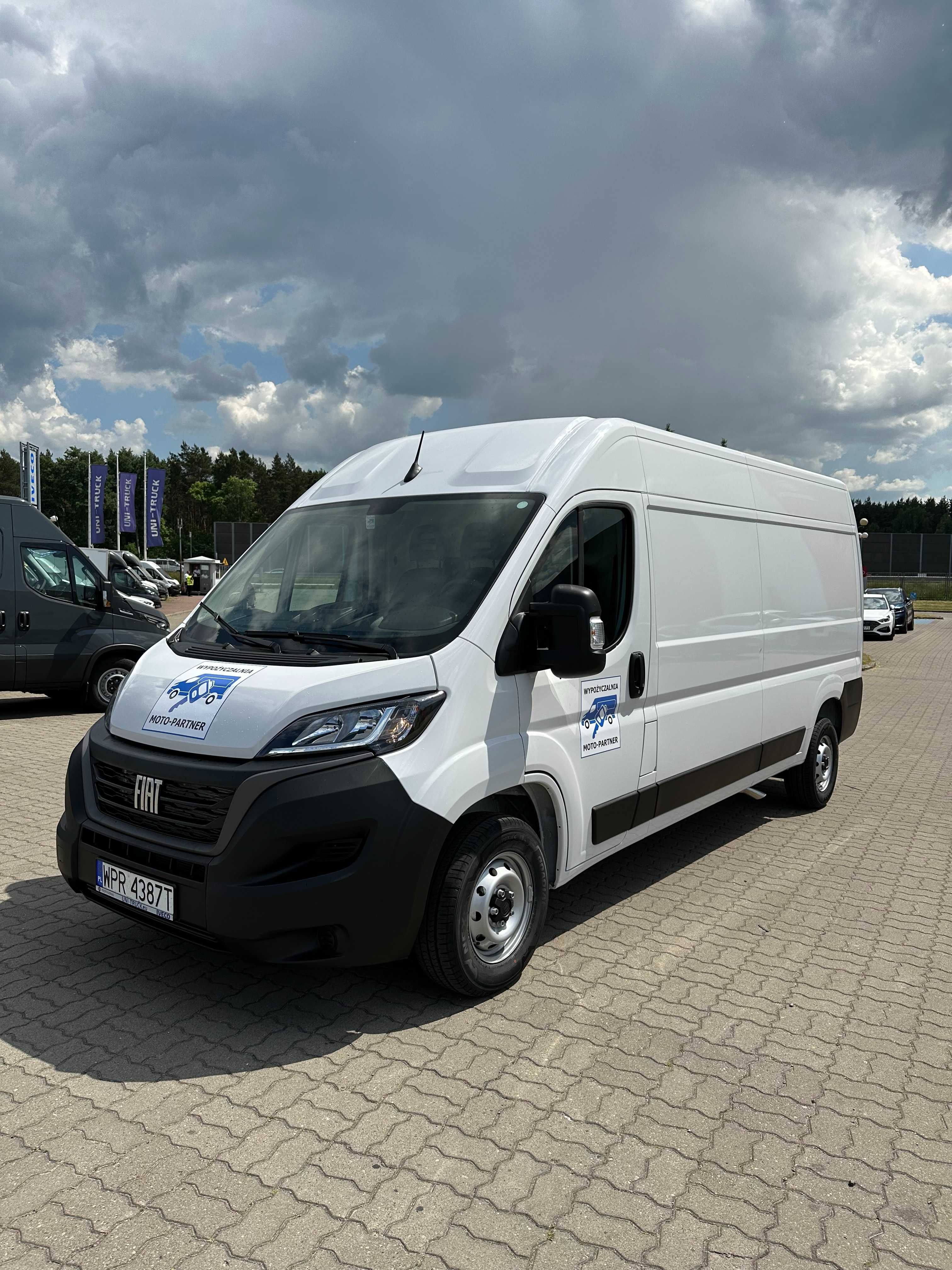 Wynajem  Fiat Ducato L4H2/ L4H3rocznik 2024r.