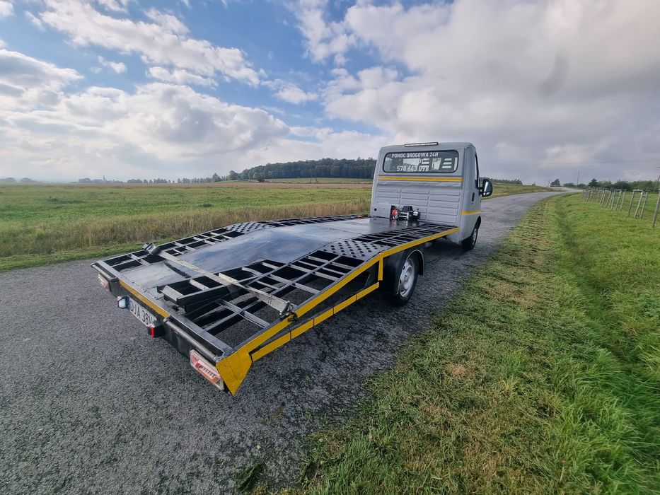 Autolaweta Fiat Ducato 2.8D 122km wciagarka dragon 6t oplaty rok zamia