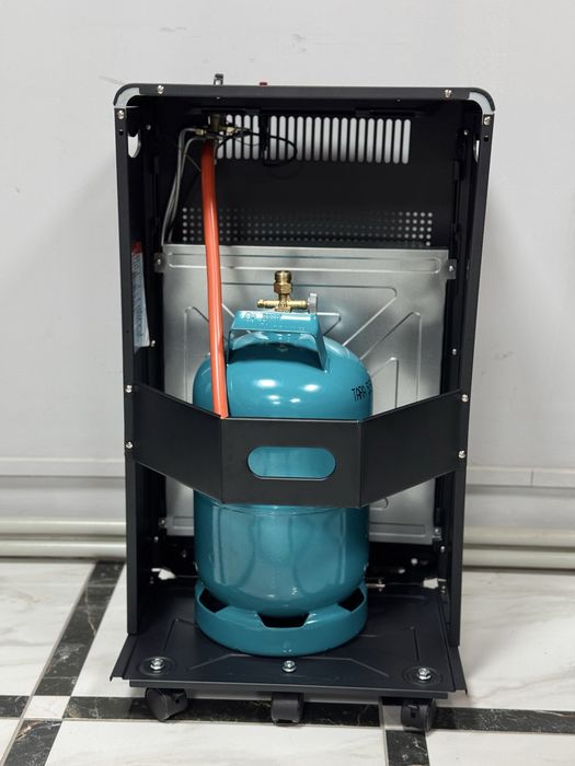 Газовий обігрівач портативний з балоном 12л