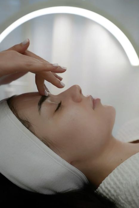 Масаж   обличчя .