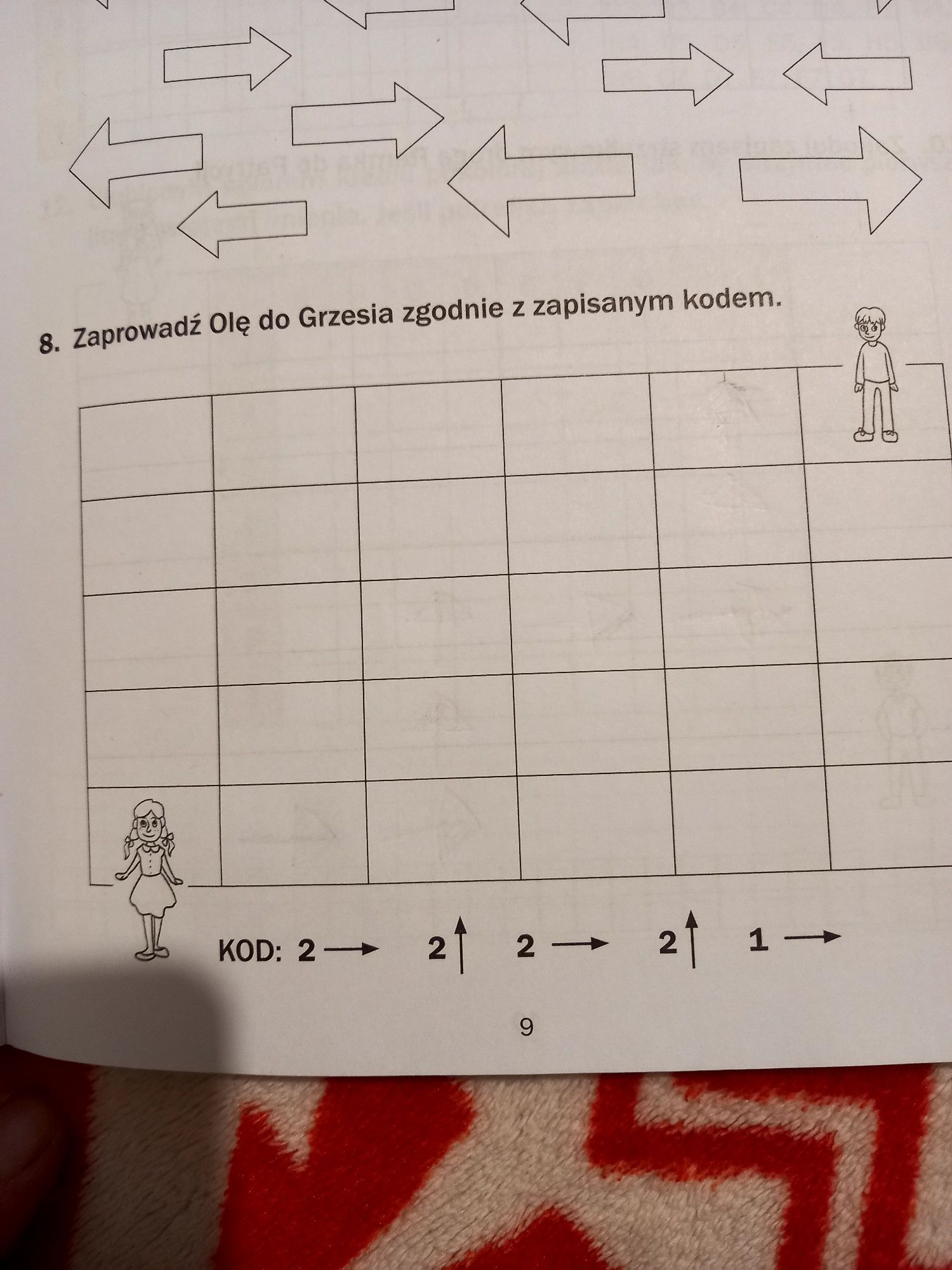Rusz głową - utwórz słowo ; Kodujemy bo umiemy