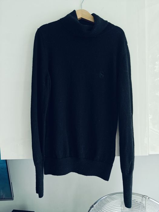 Sweter z golfem s scharf merino wełna