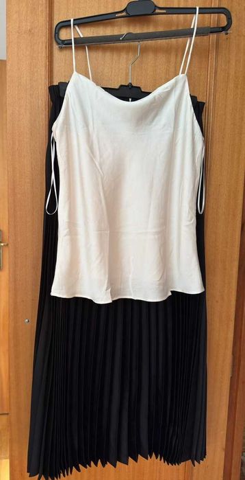 Top acetinado - novo com etiqueta