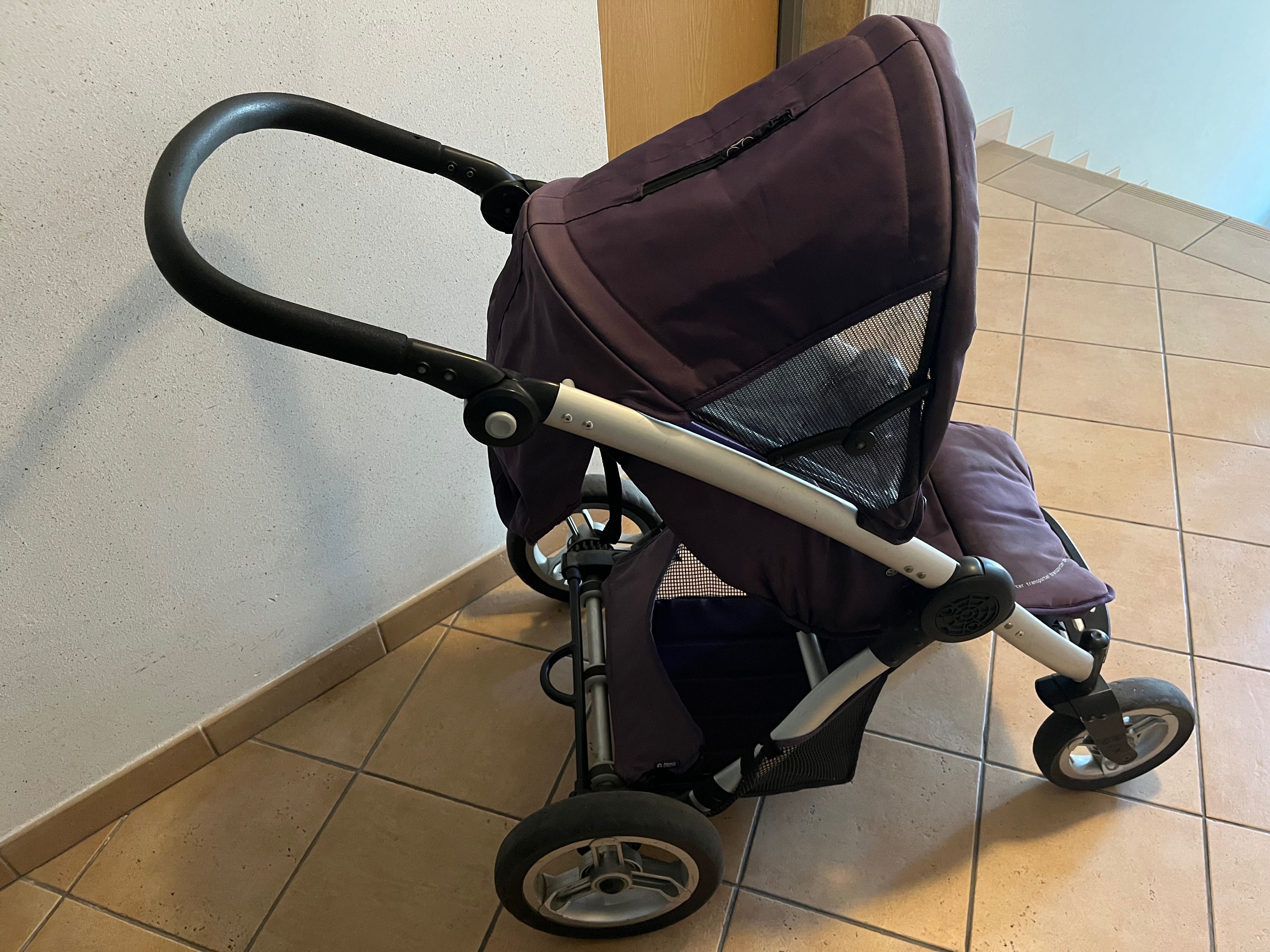 Wózek Mutsy spacerówka+ śpiworek ochraniacz torba parasolka