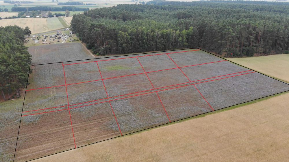 Działka budowlana w Borach Tucholskich