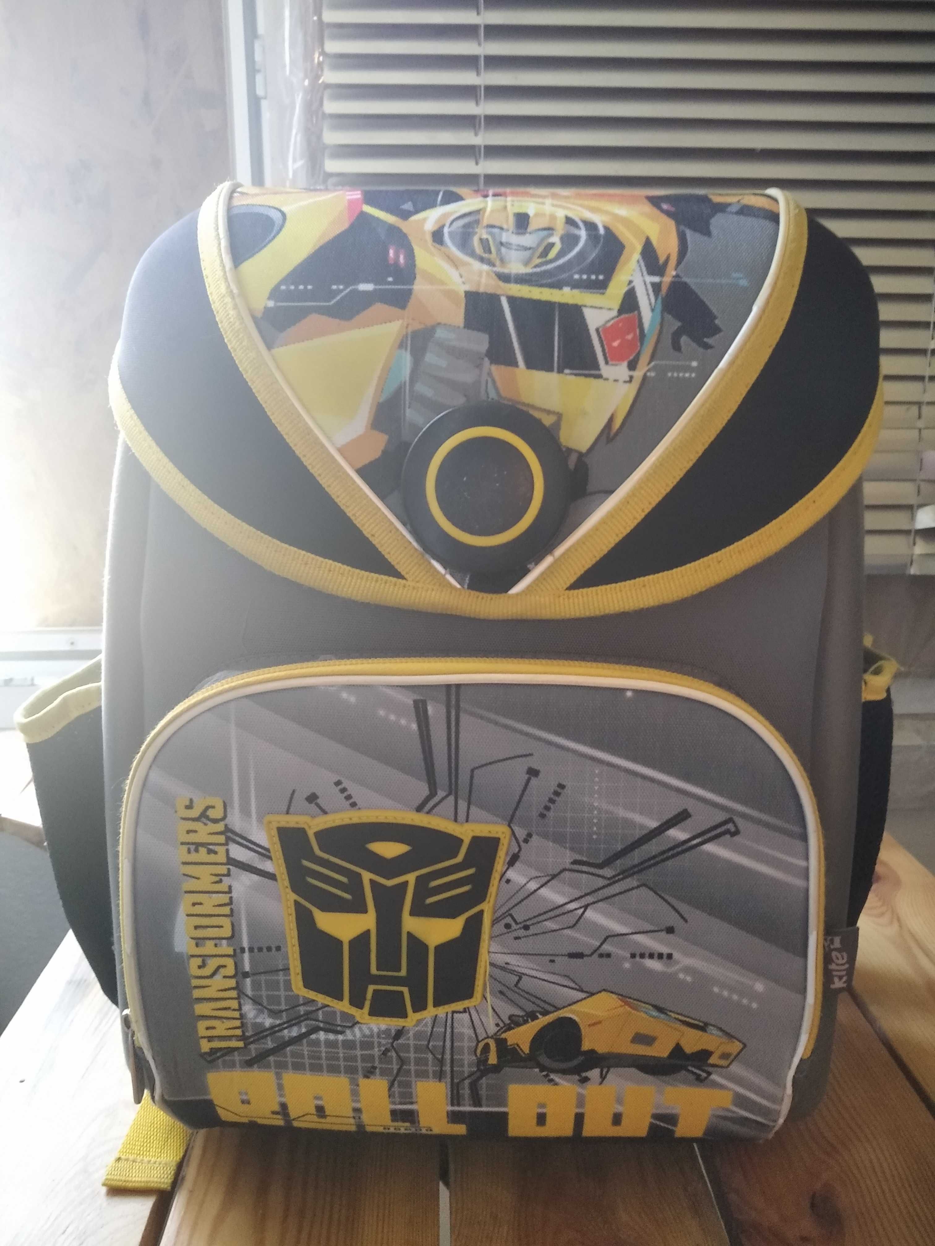 Рюкзак шкільний каркасний KITE TRANSFORMERS