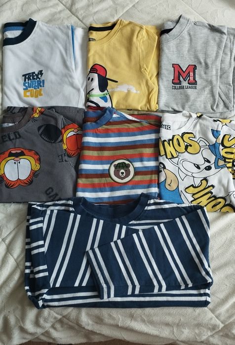 Koszulki z długim rękawem dla chłopca roz 110