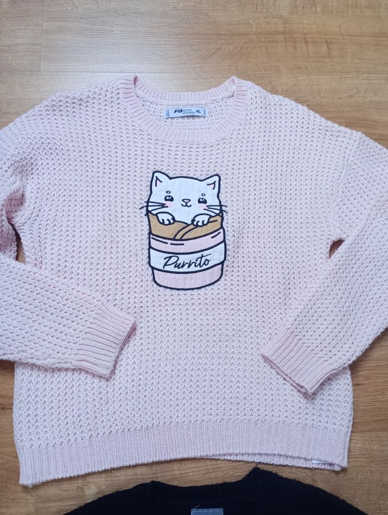 Sweter sweterek dla dziewczynki