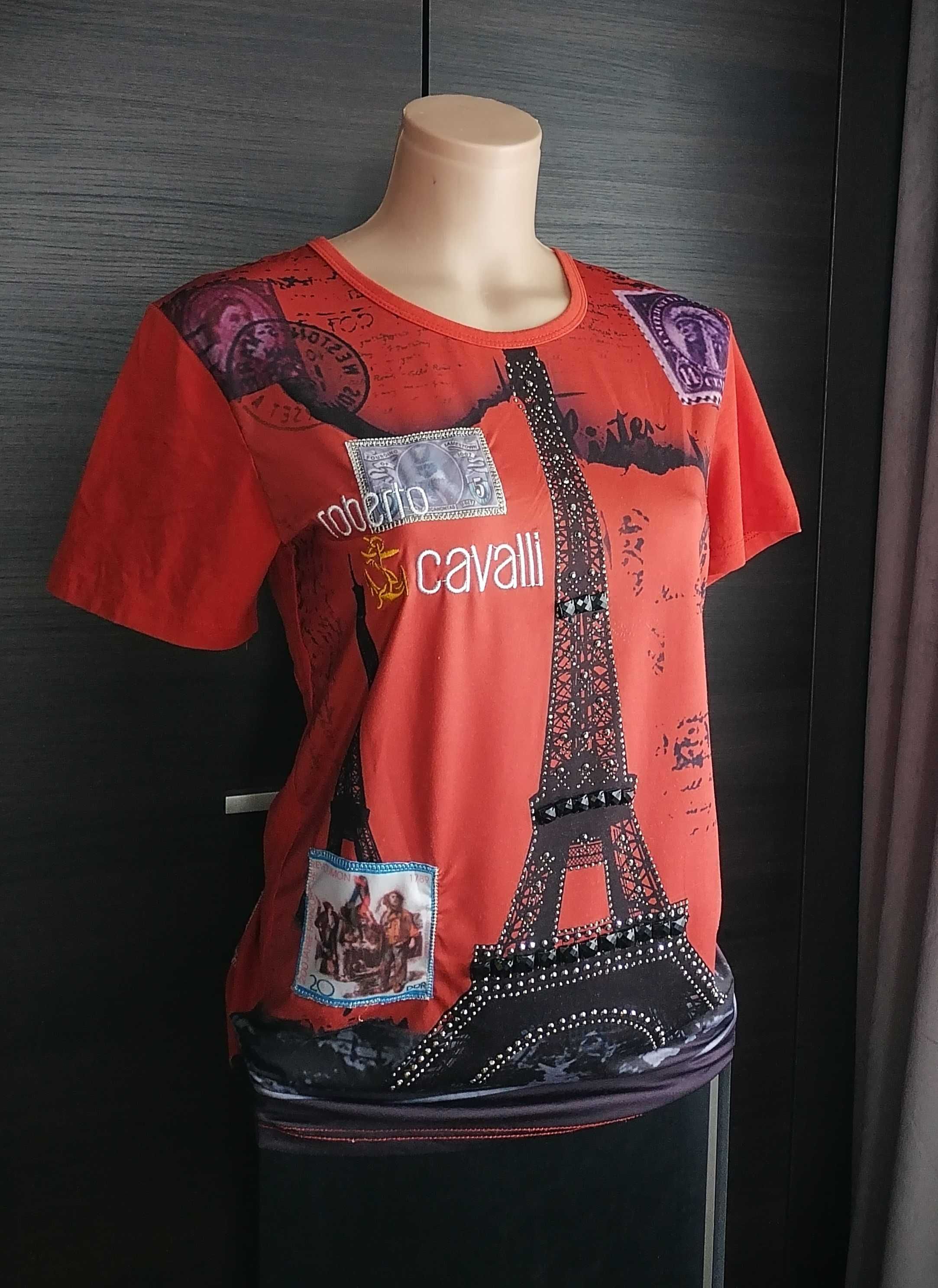T-shirt Roberto Cavalli - rozm. L