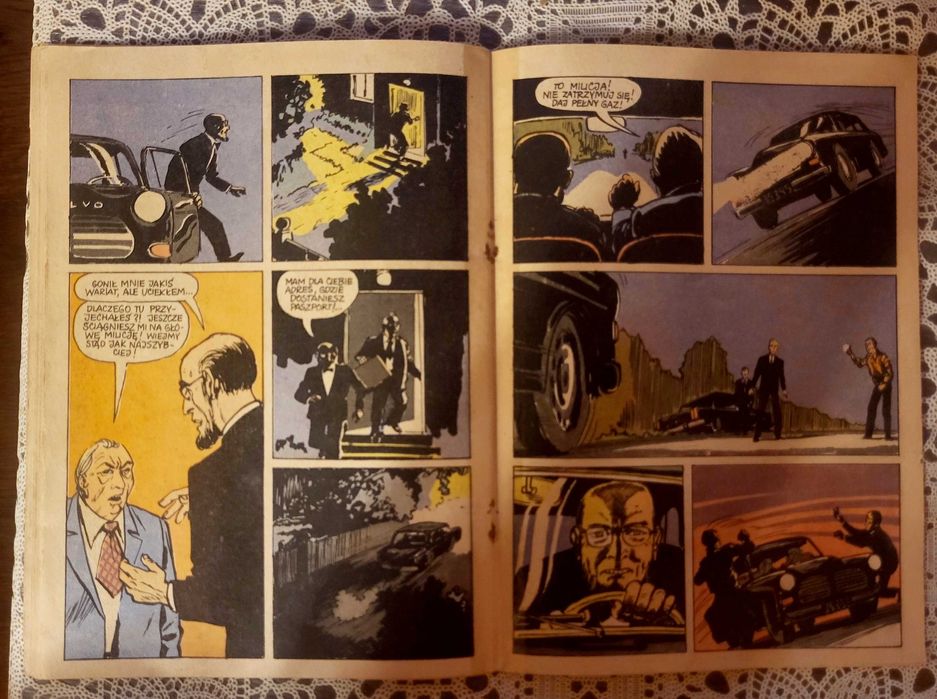 Kapitan Żbik Błękitna Serpentyna 1970 r