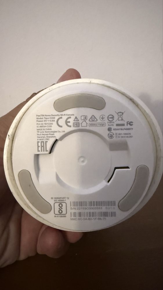 Camera tapo C200