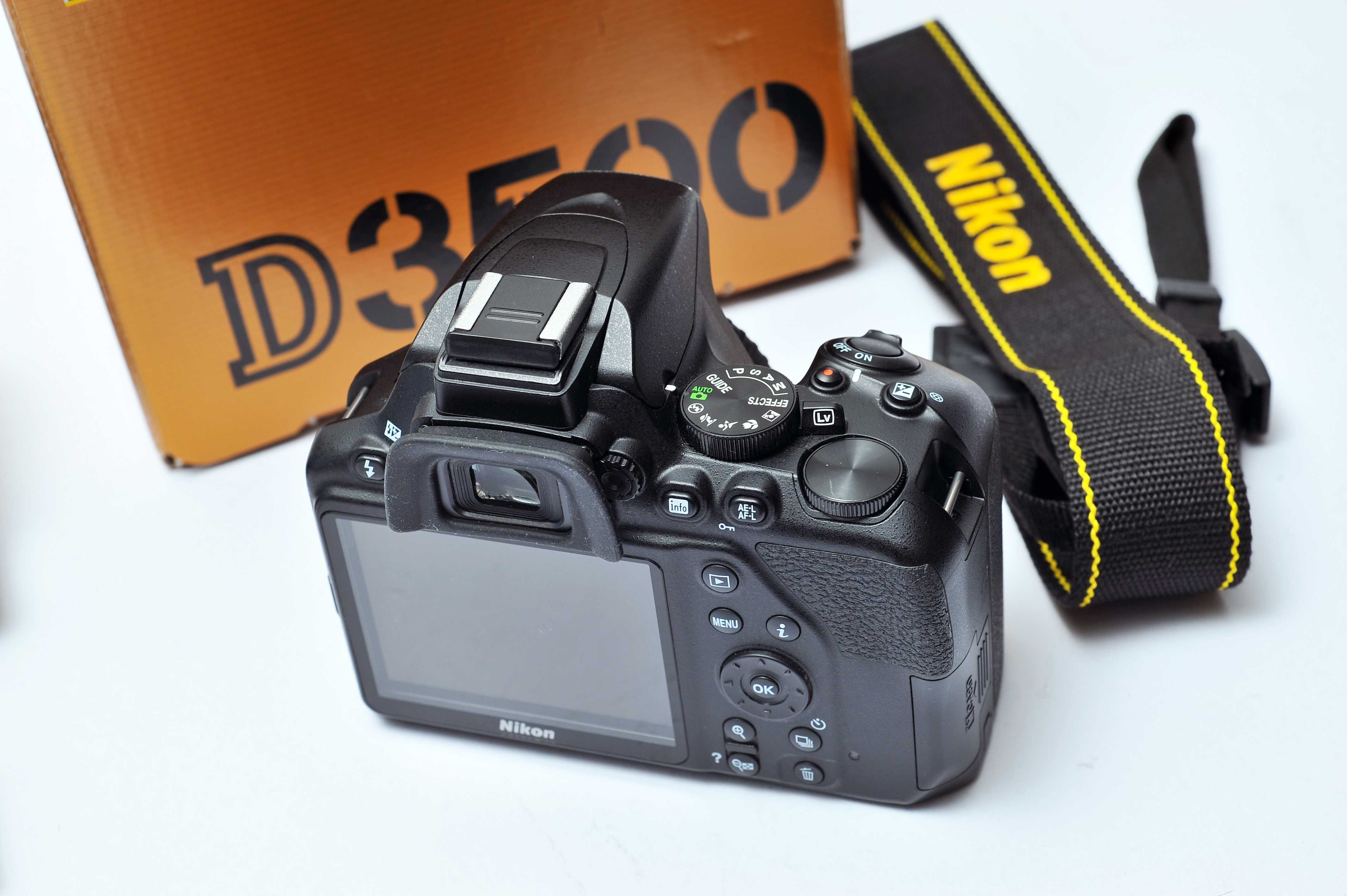 Nikon D3500+ lente 18-140mm VR excelente estado