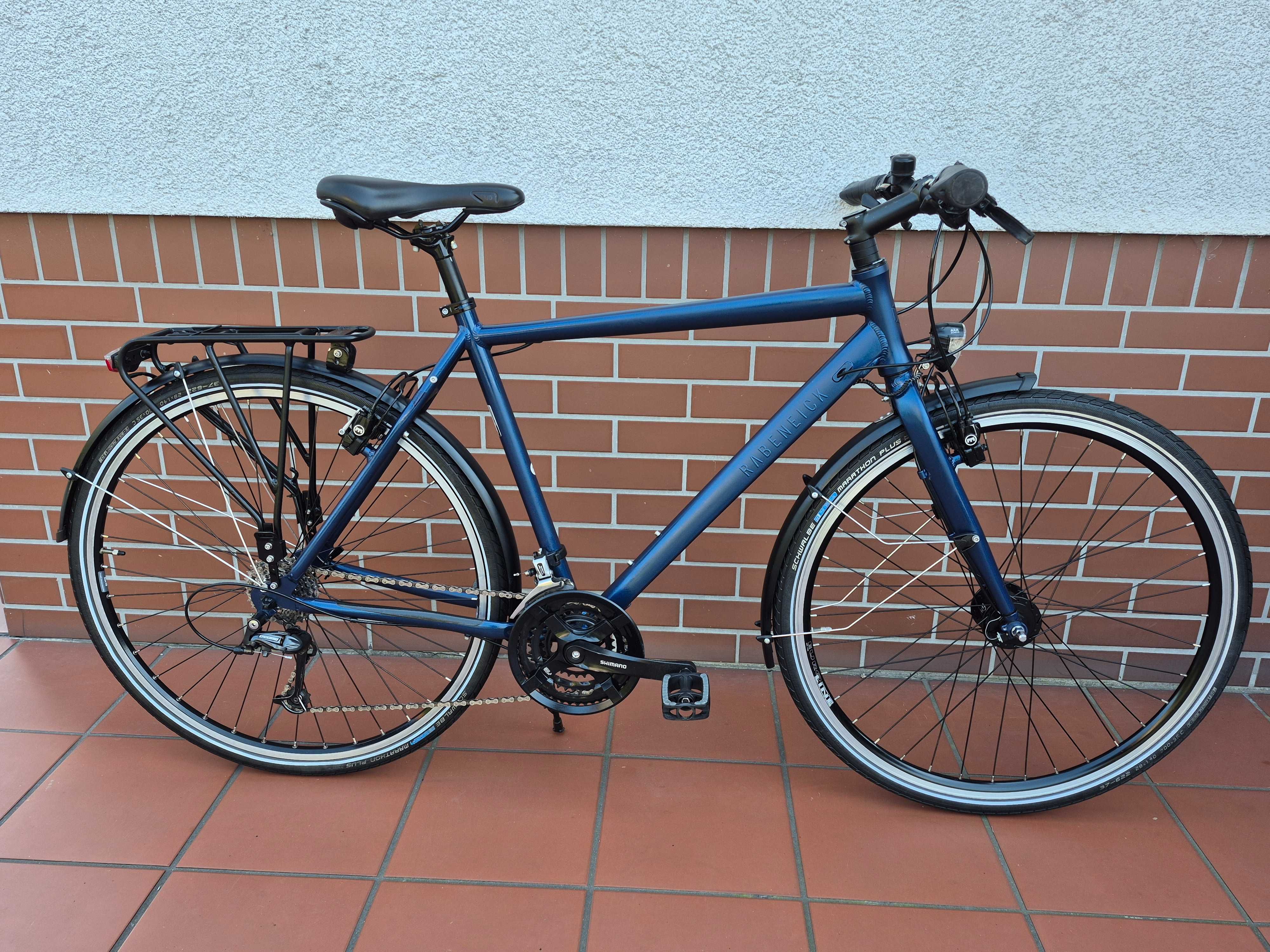 Rower niemiecki Rabeneick Rama 55cm Shimano Deore