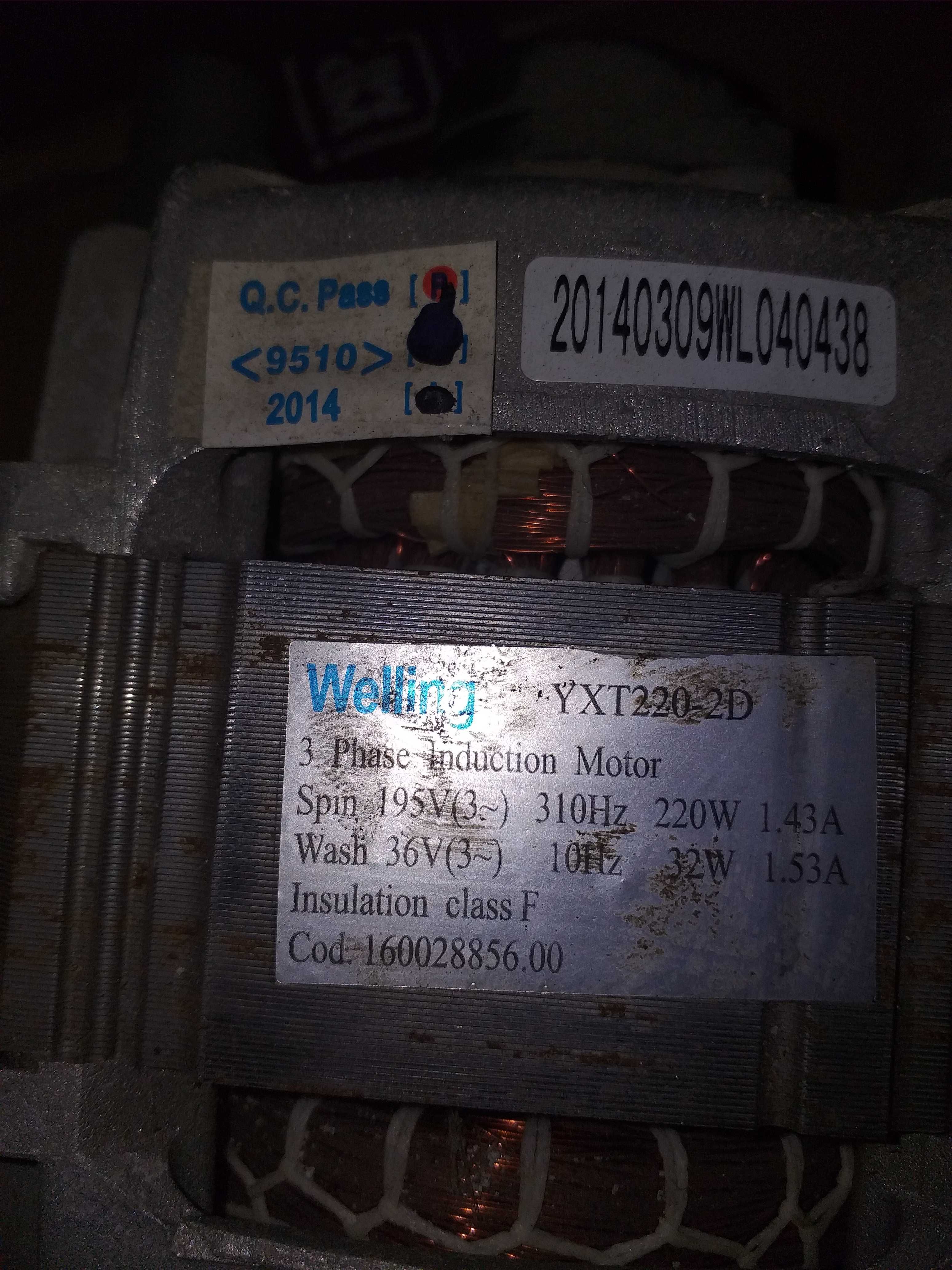 Motor máquina indesit