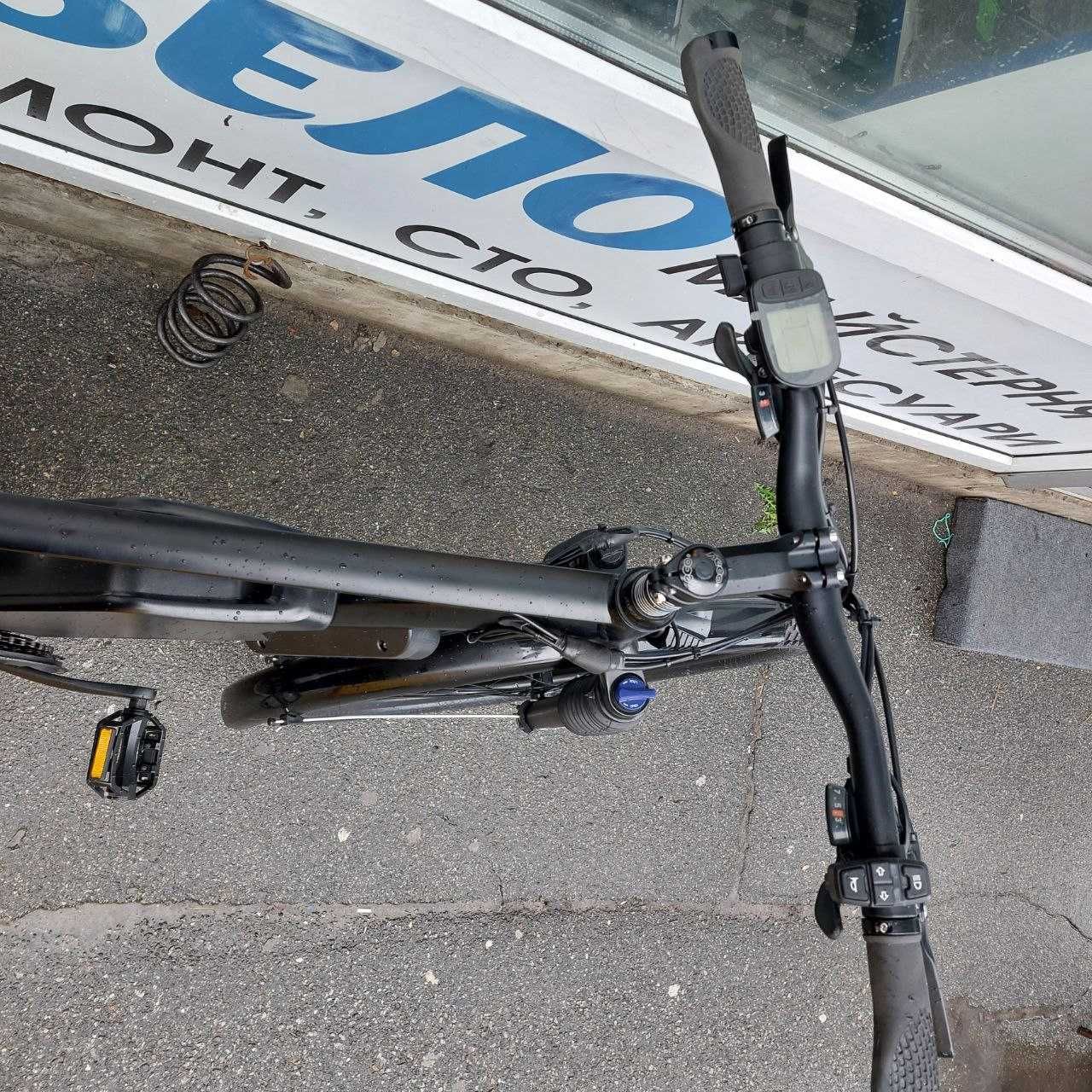 Електровелосипед оренда прокат для кур'єрів 120км без педалей осокорки