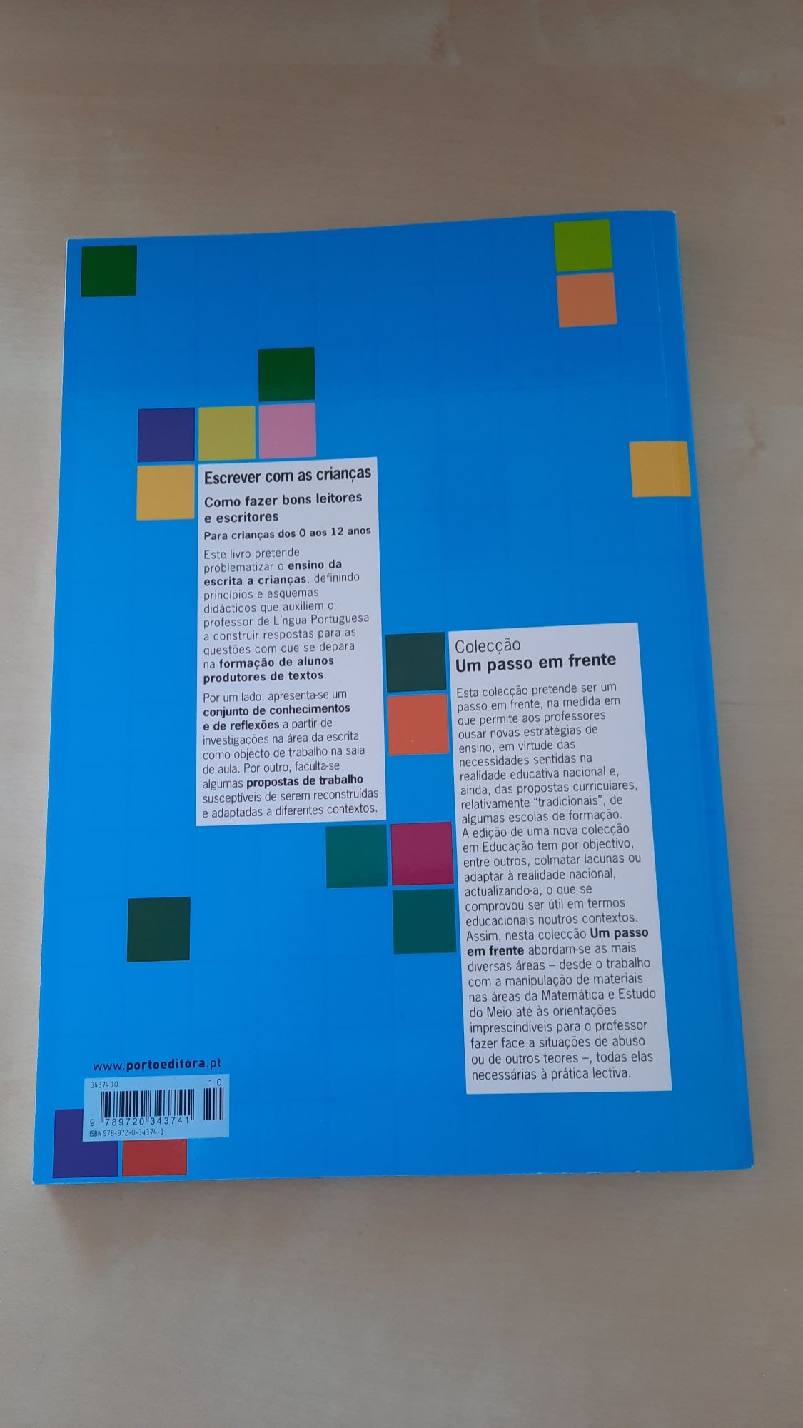 Livro "Escrever com as crianças-como fazer bons leitores e escritores"