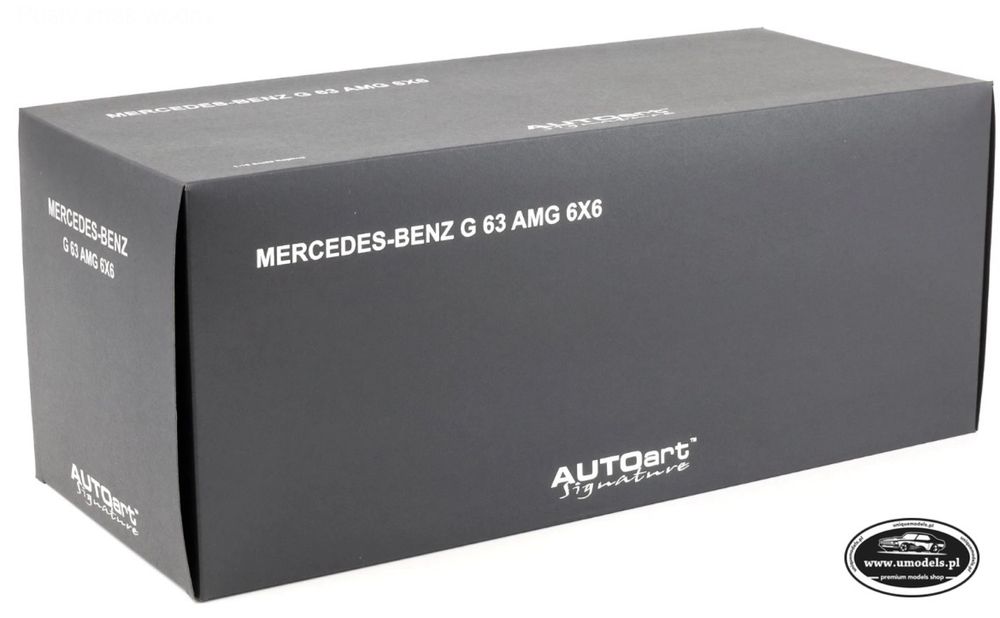 AUTOart Mercedes G63 AMG 6x6 1/18