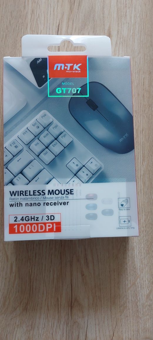 Bezprzewodowa mysz nowa