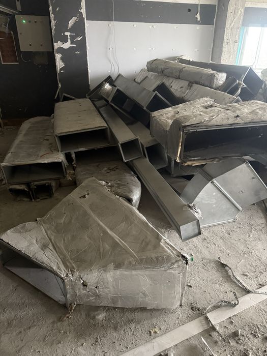 Квадратний воздуховод. Вентиляційні труби