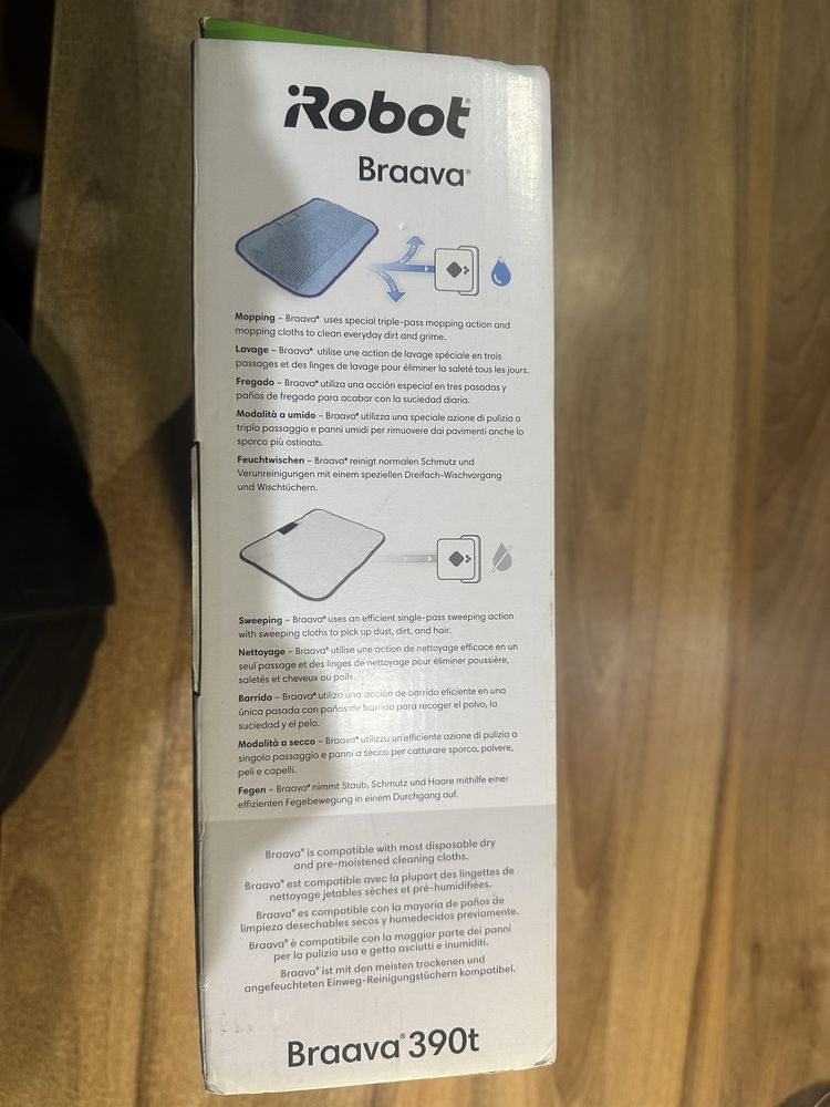 Robot sprzątający iRobot Braava 390t NOWY !!!
