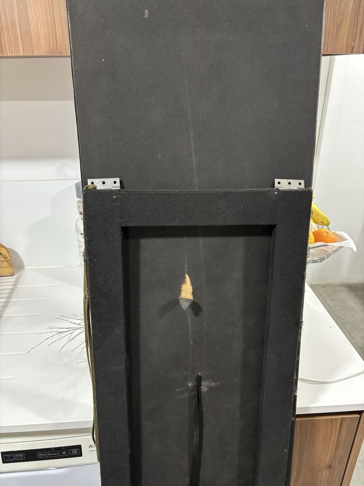 Espelho preto, acolchoado