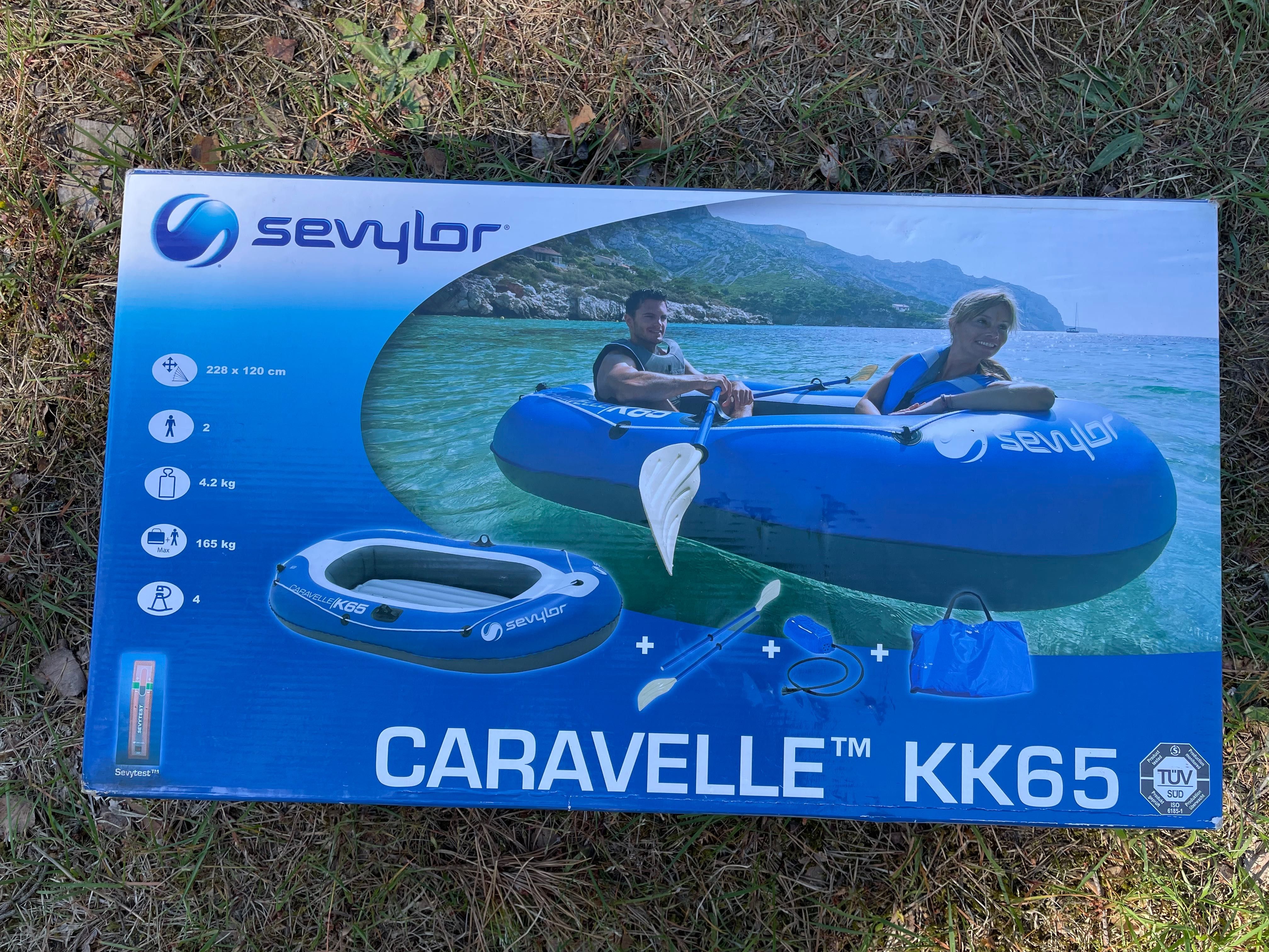 Nowy ponton dwuosobowy Sevylor Caravelle KK 65 - 2 KIT