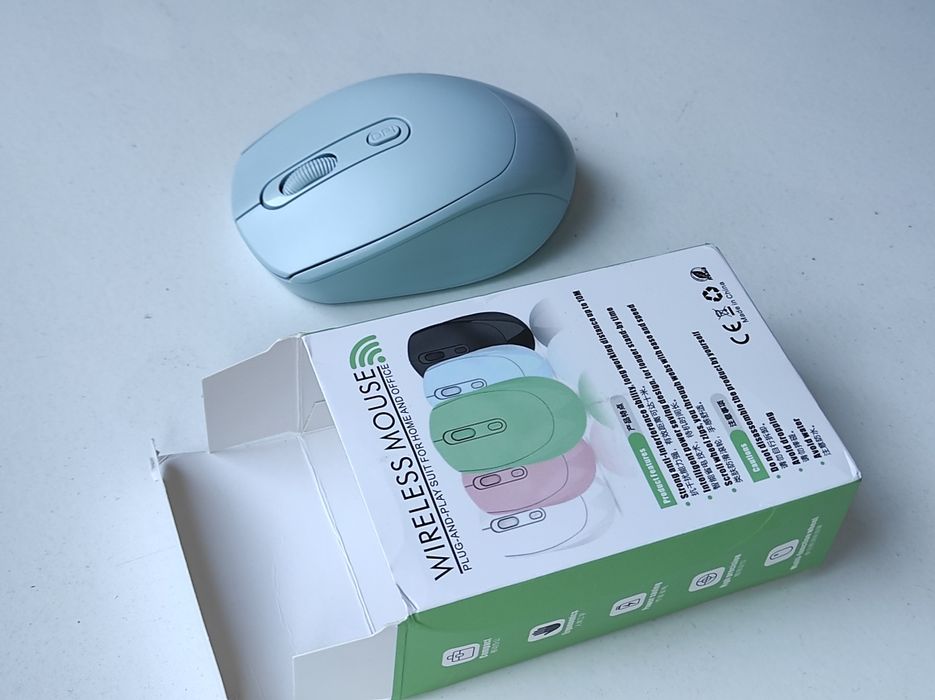 Беспроводная мышка тихая новая