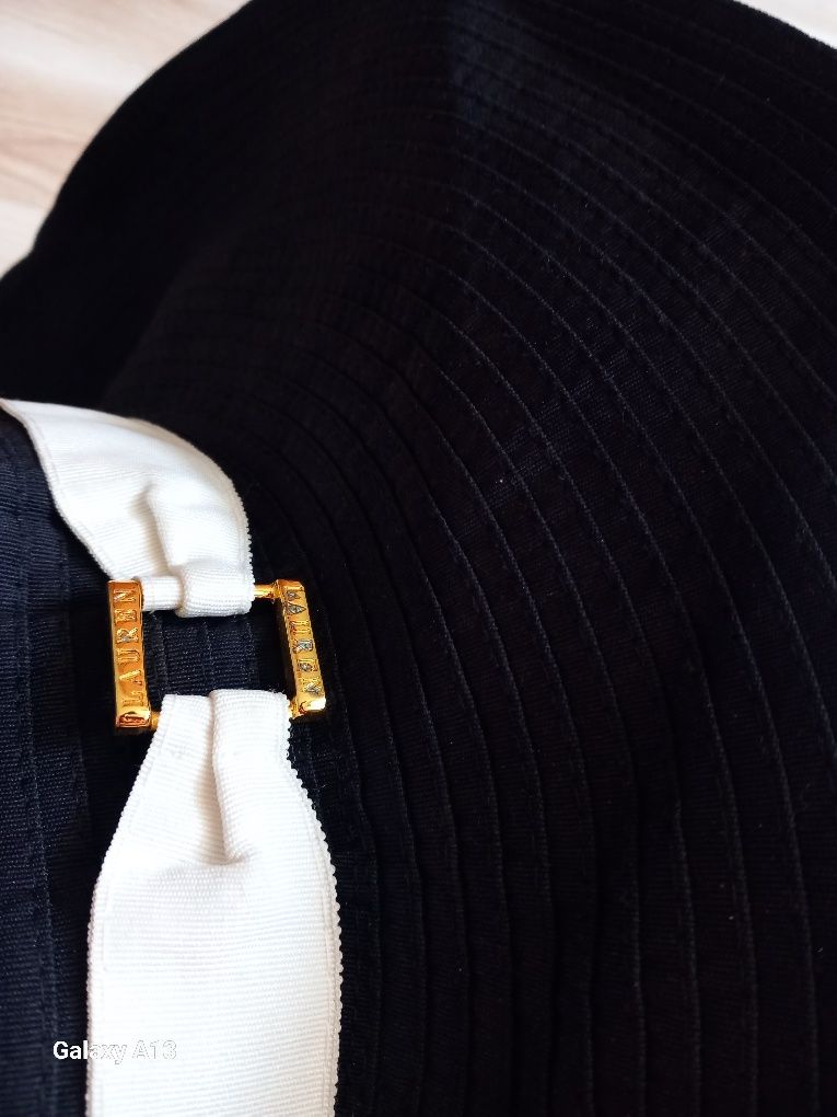 Ralph lauren duży kapelusz plazowy damski