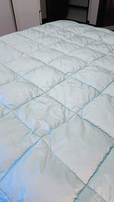Edredon penas Azul turquesa