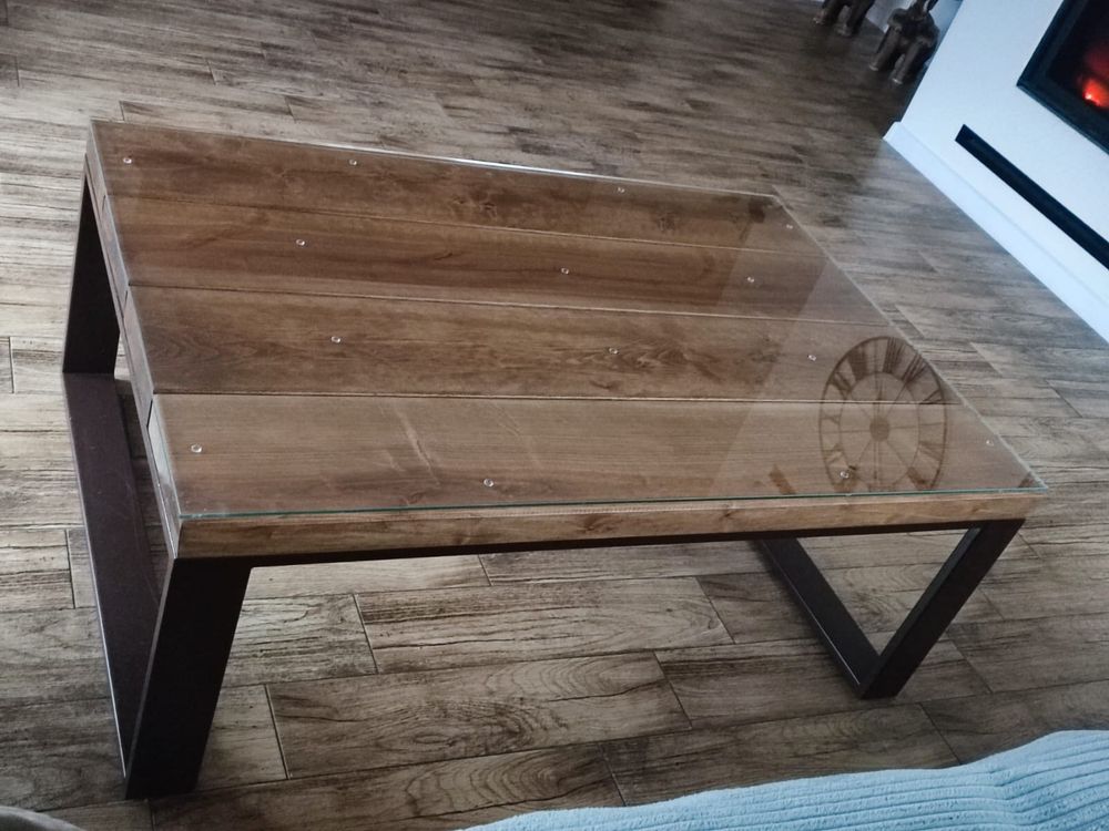 Stolik na taras, nowoczesny - Bajeczne Drewno
